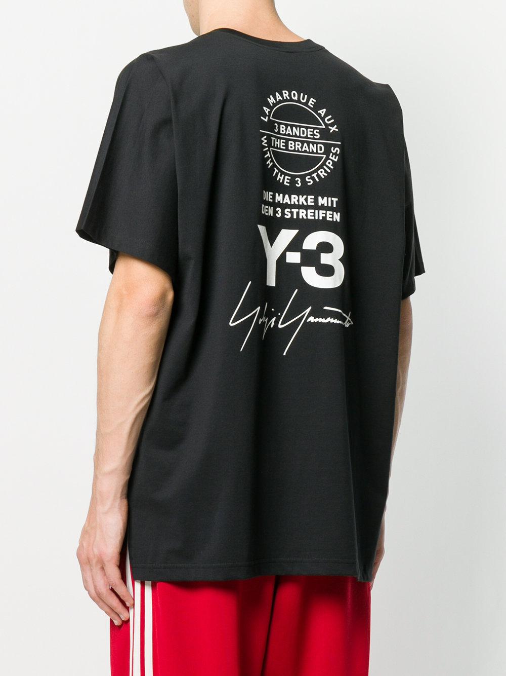y3 oversized t shirt