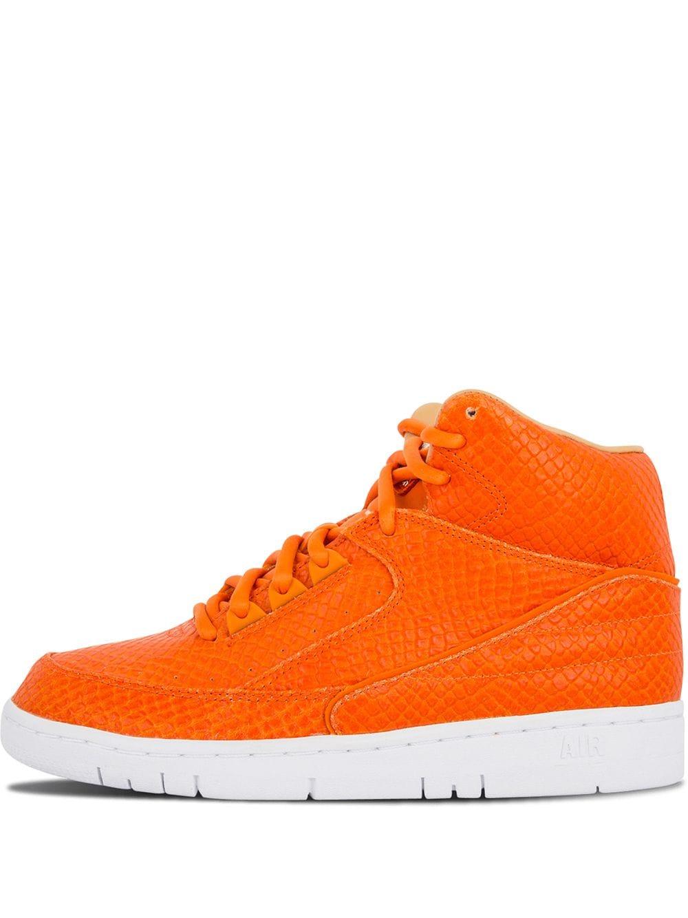 Nike Leather Air Python Lux B Sneakers in Orange for Men - Save 13% | Lyst
