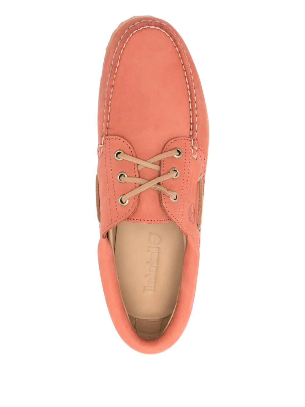 Timberland Leather Boat Shoes in Pink for Men Lyst UK