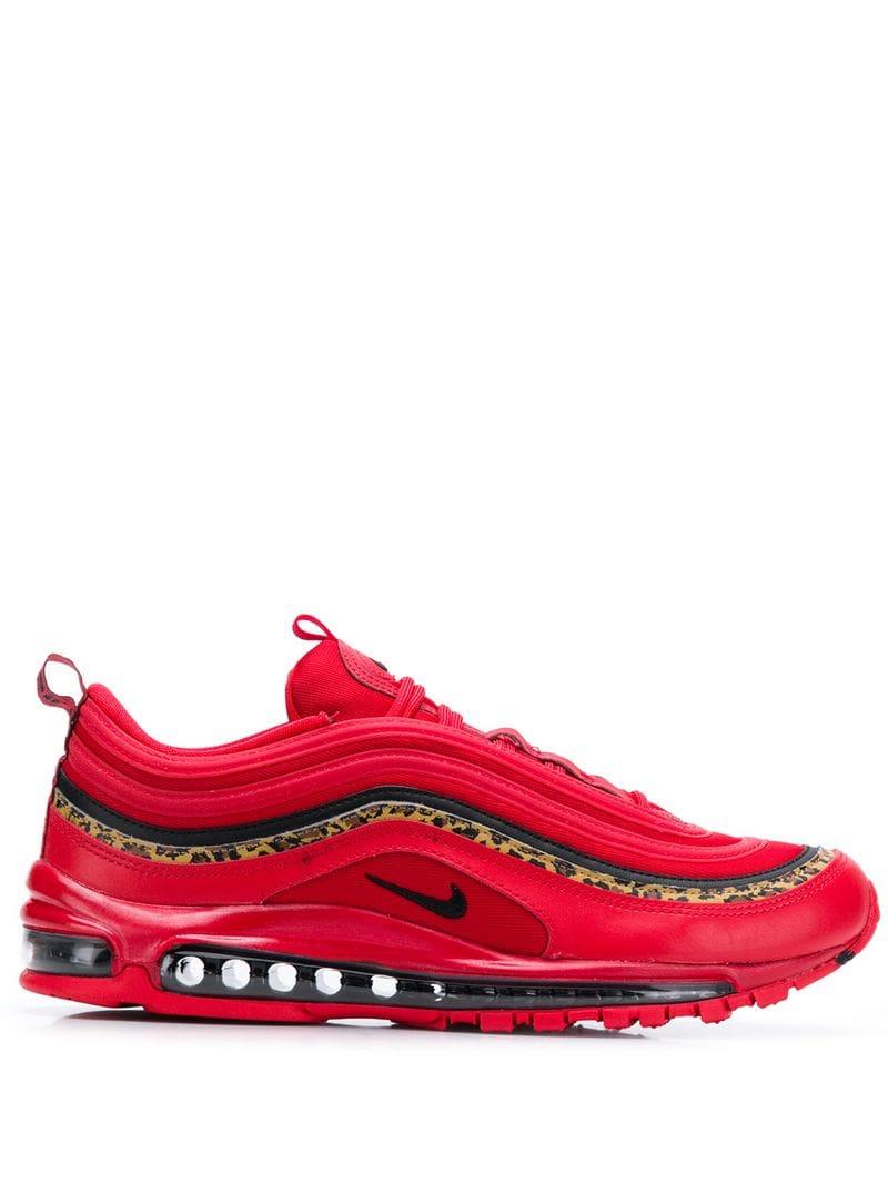 nike red leopard