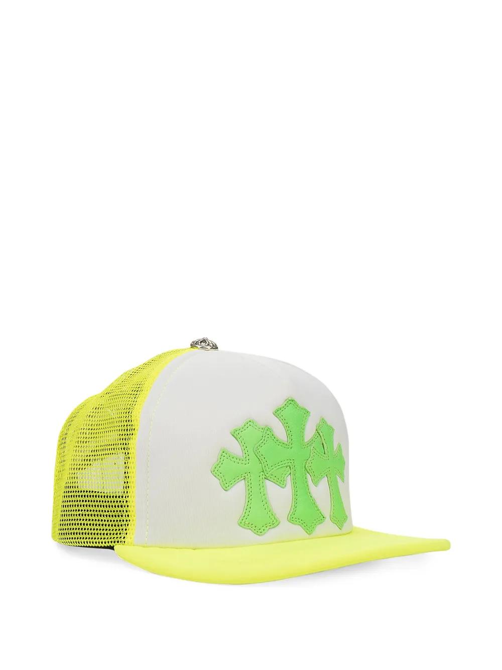 Chrome Hearts Cross-Patch Trucker Cap in Green for Men | Lyst
