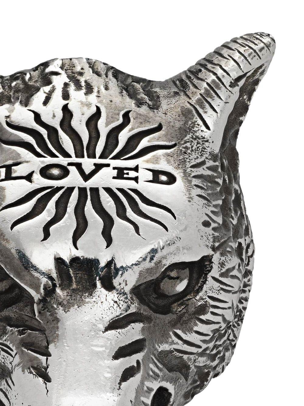 Anello in argento Anger Forest con testa di lupo da Uomo di Gucci in  Metallizzato | Lyst