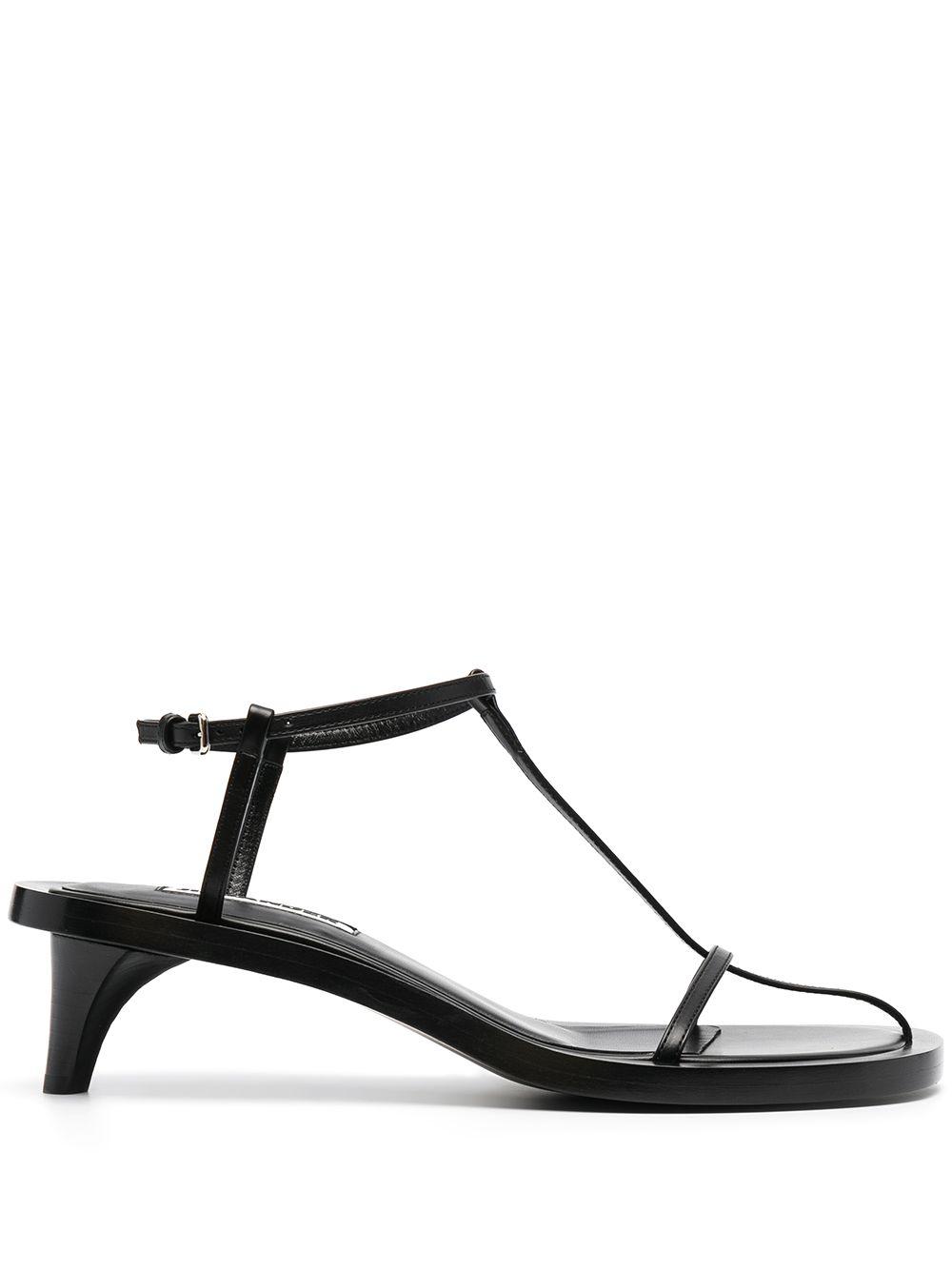 jil sander t strap sandal