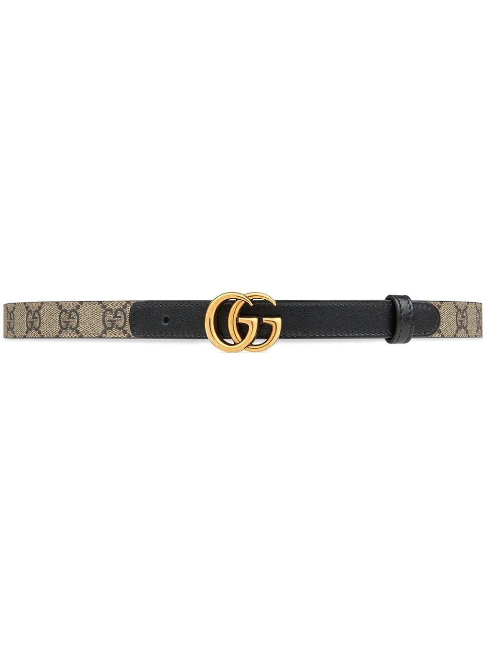 slim gucci belt