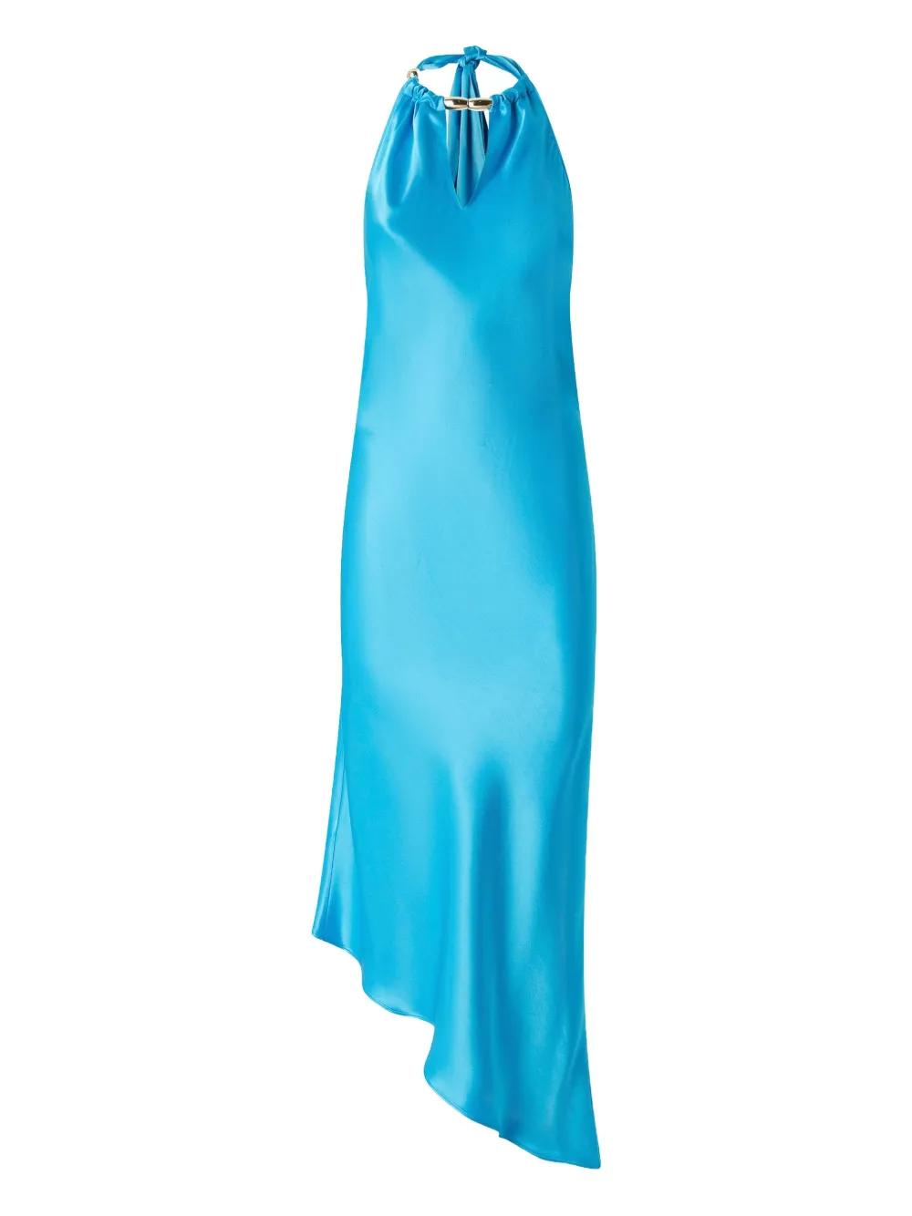 ワンピース PINKO Venturone chiffon long dress Naturale Pinko Venturone Chiffon Long Dress | eBay