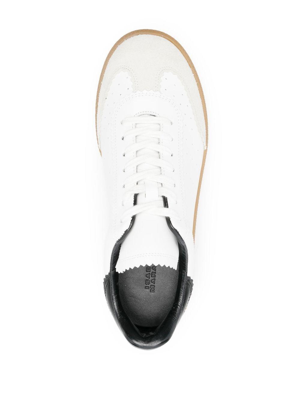 Isabel Marant Bryce Lace Up Sneakers in White Lyst UK