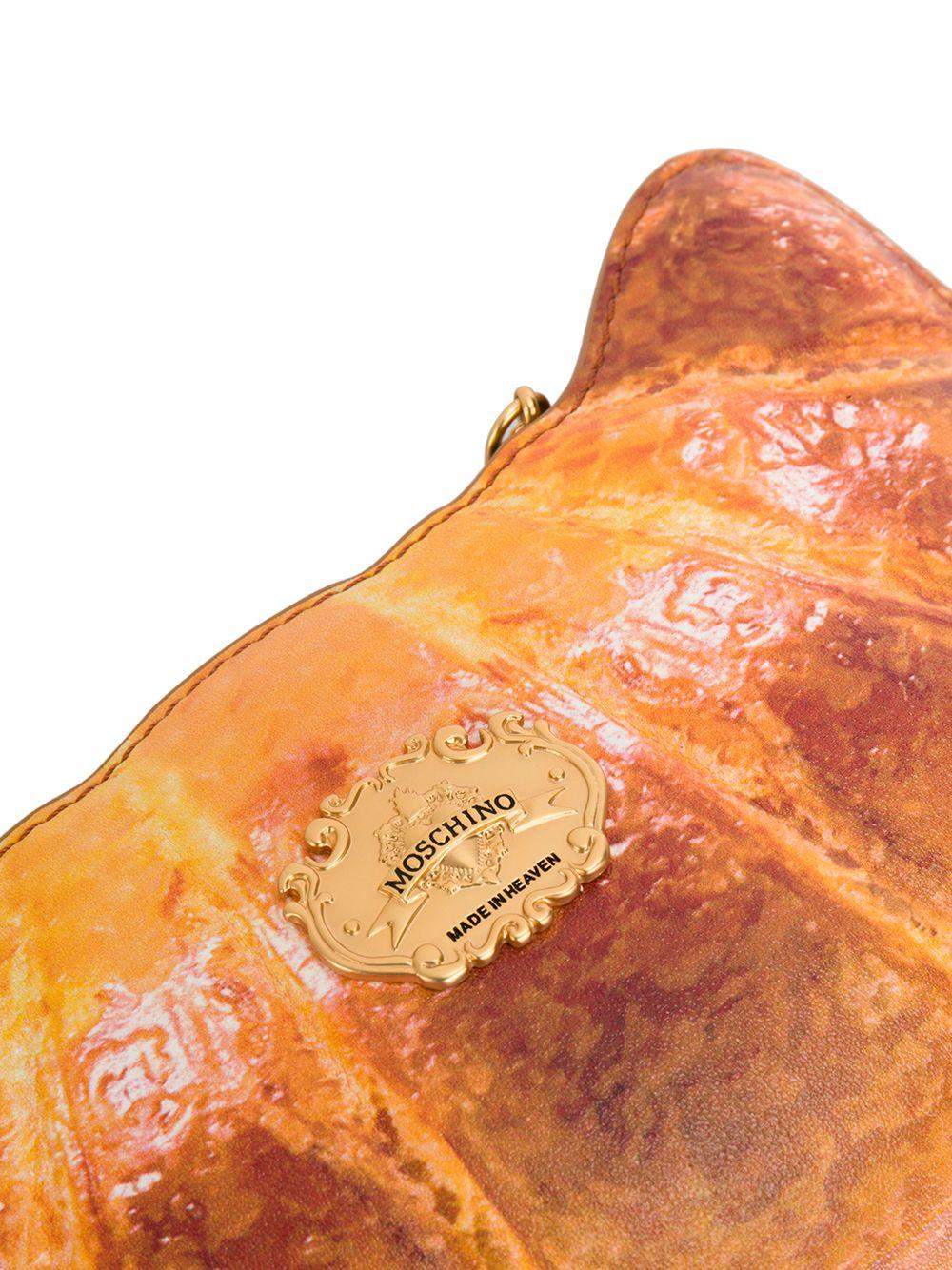 moschino croissant bag