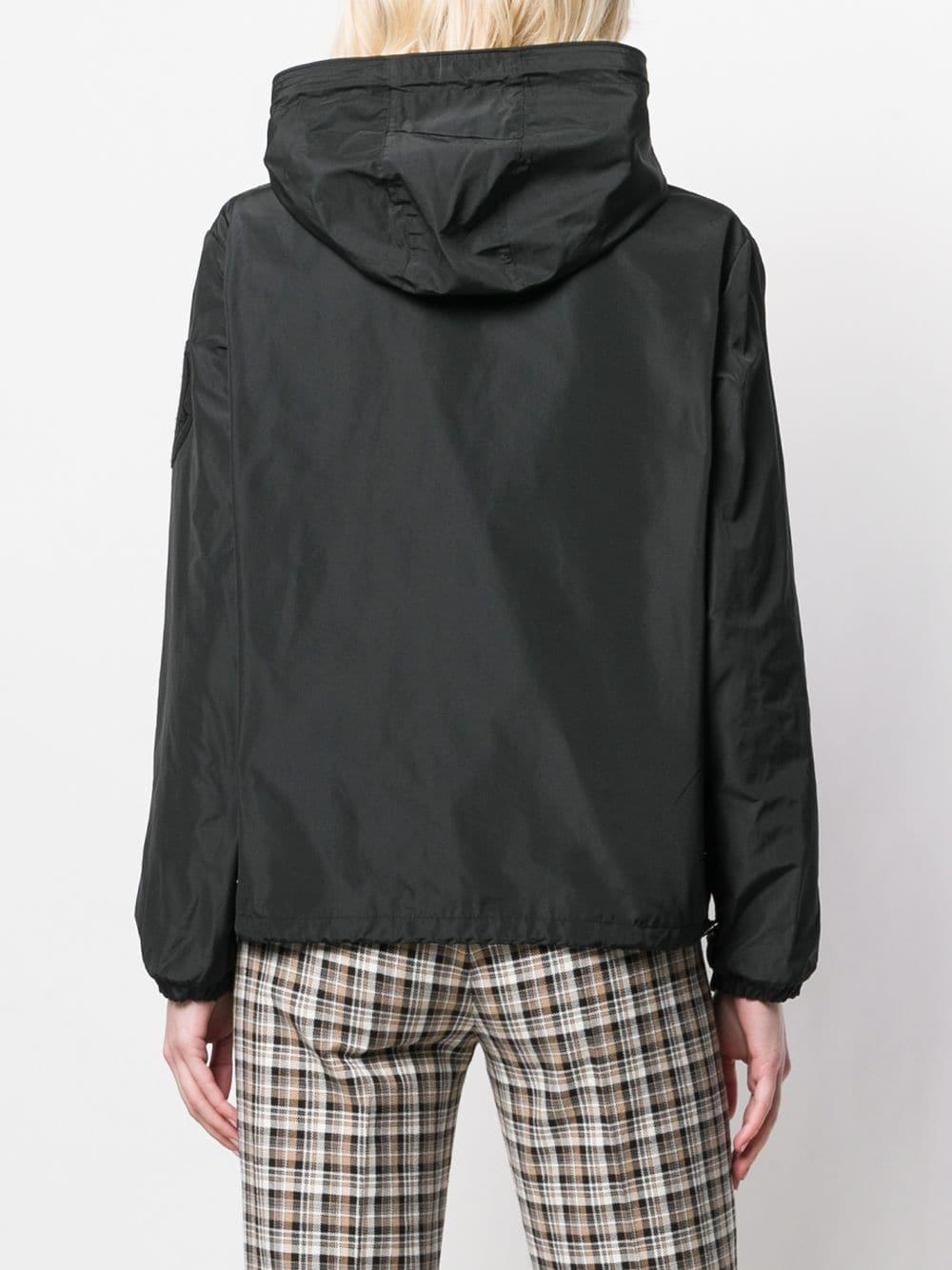 Moncler Hooded Alexandrite Jacket in Black - Lyst