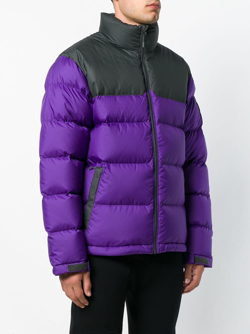 north face nuptse 1992 purple