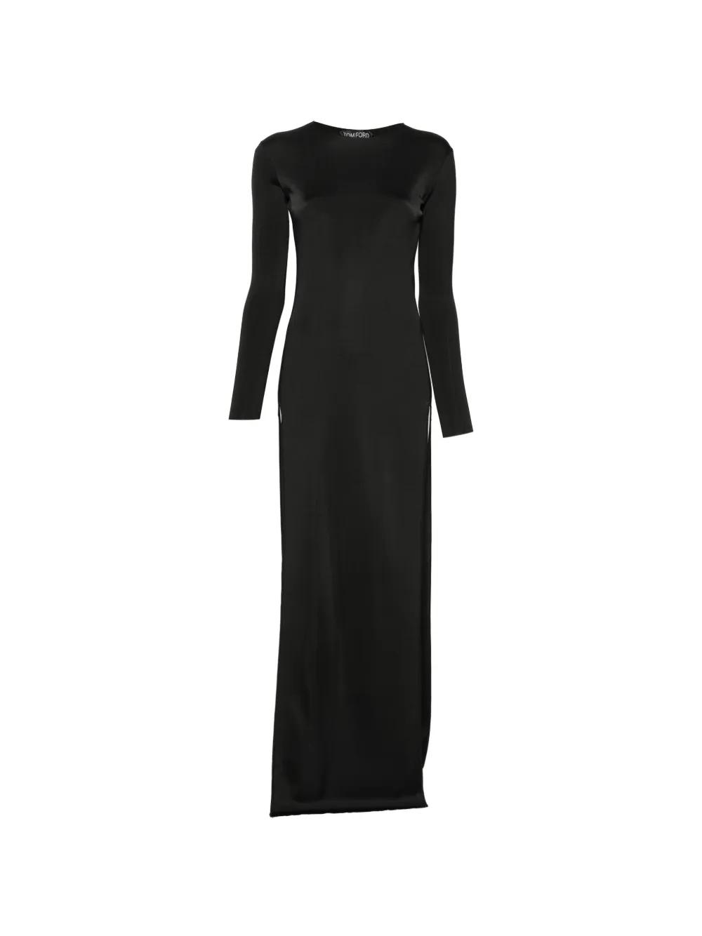 elegant formal bohemian dress Primavera 12171 Long Formal Dress Black / 20 main image 0