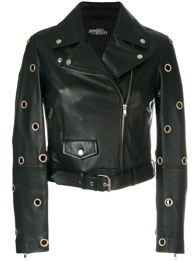jeremy scott leather jacket