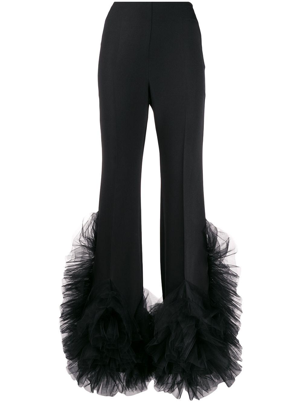 Loulou Tulle-embellished Flared 