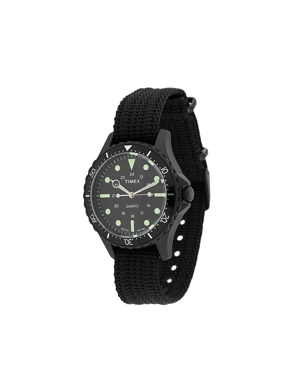 timex navi harbor black