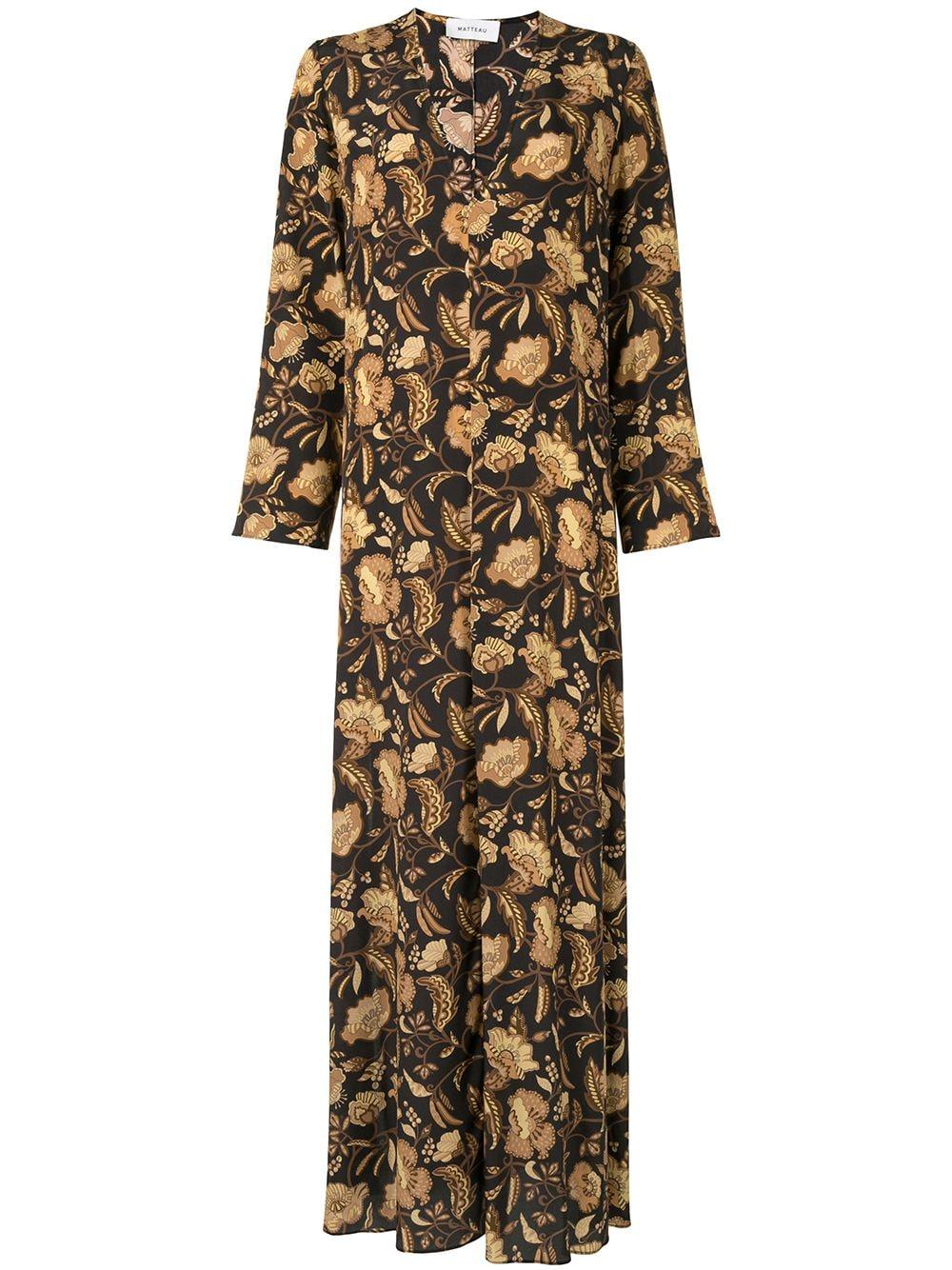 Matteau ginger hibiscus dress Outlet