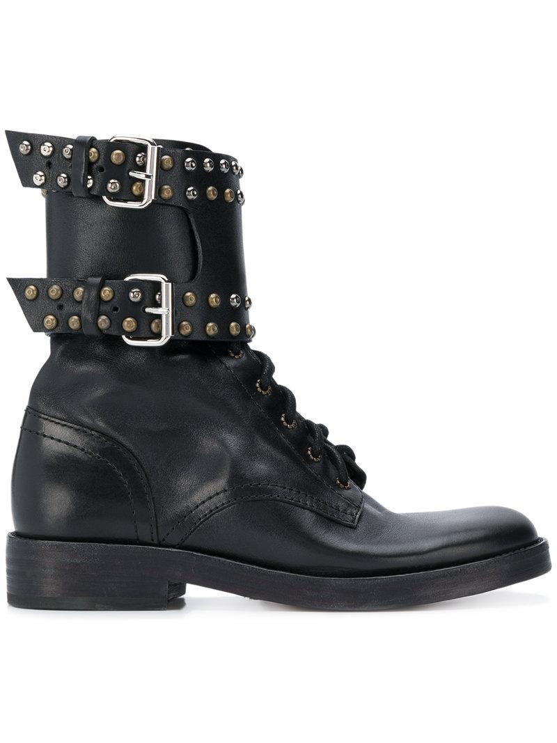 isabel marant combat boots