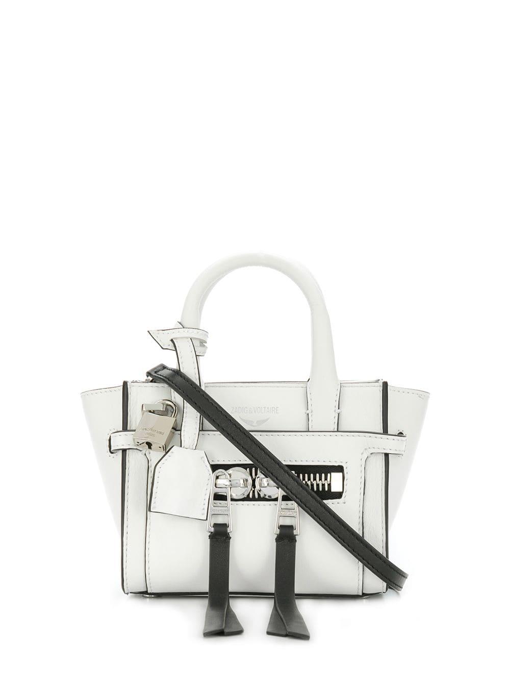 Mini sac à main Candide Zadig & Voltaire en coloris Blanc | Lyst