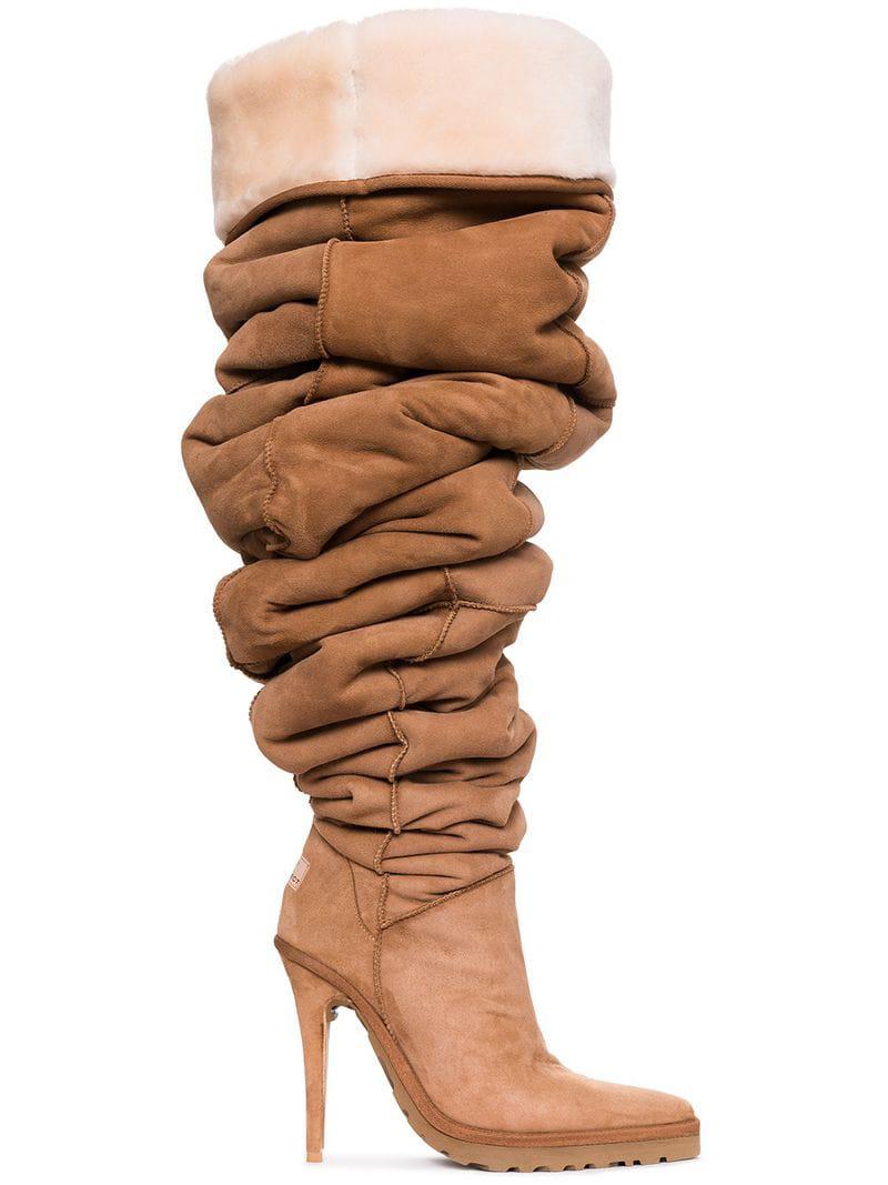 slouch stiletto boots