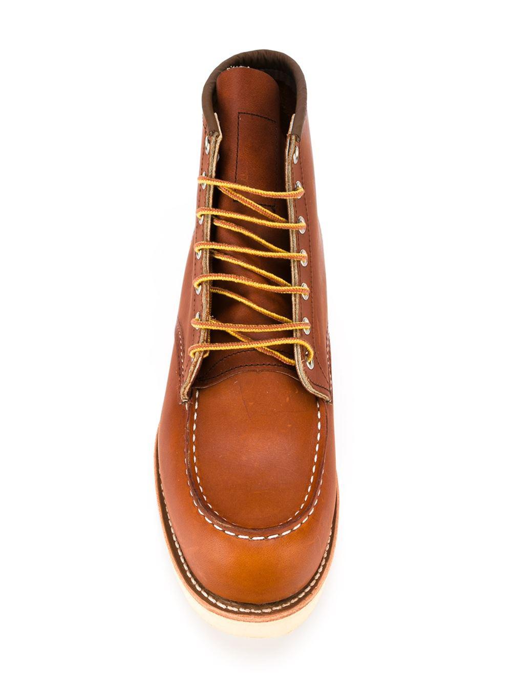 Download Red Wing 'inch Mock' Boots in Brown for Men - Lyst