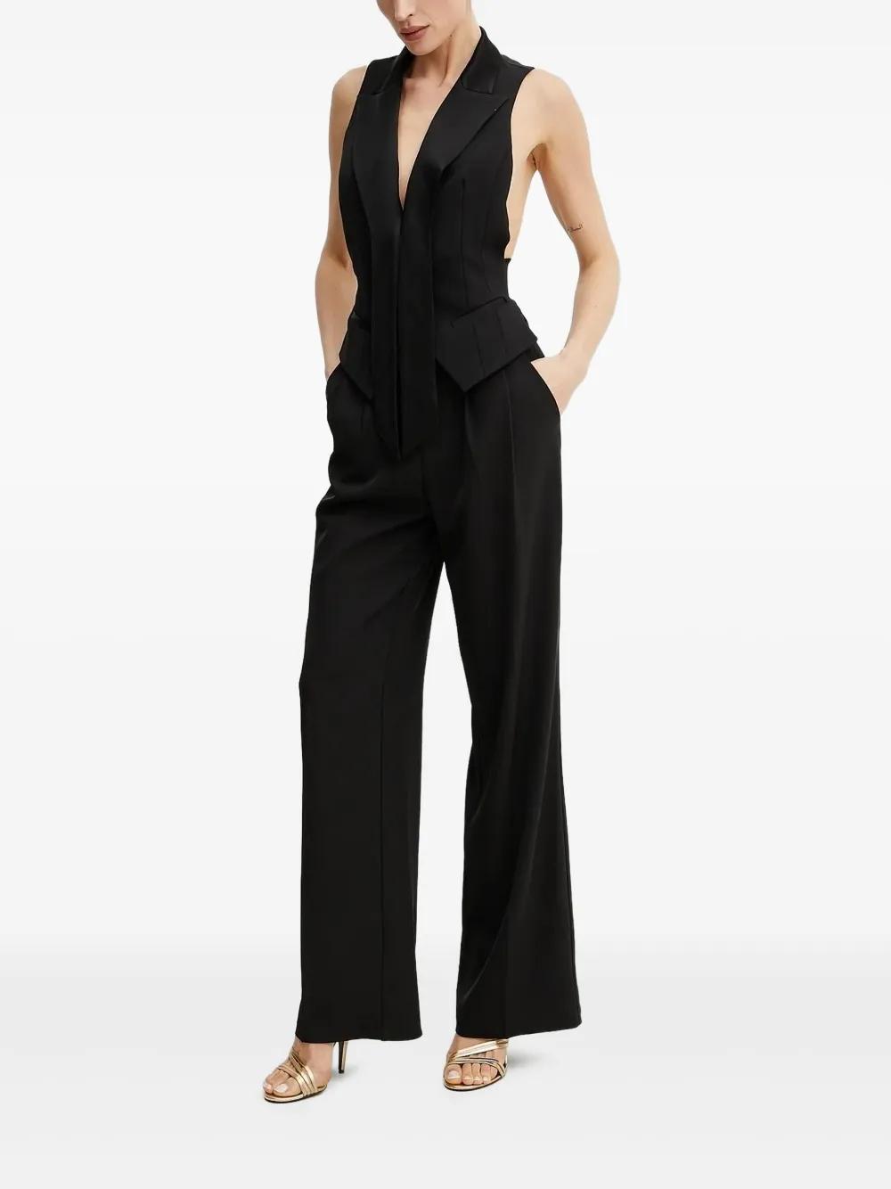 ワンピース Elisabetta Franchi Tailored Jumpsuit With Decorative Buttons Elisabetta Franchi Jumpsuits and rompers for Women | Online