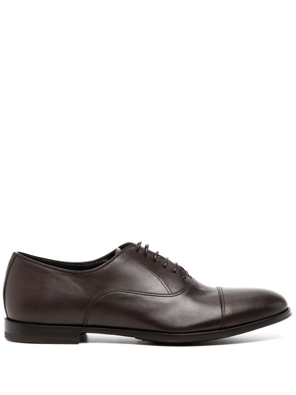 Barrett Leather Oxford Shoes in Brown for Men Lyst