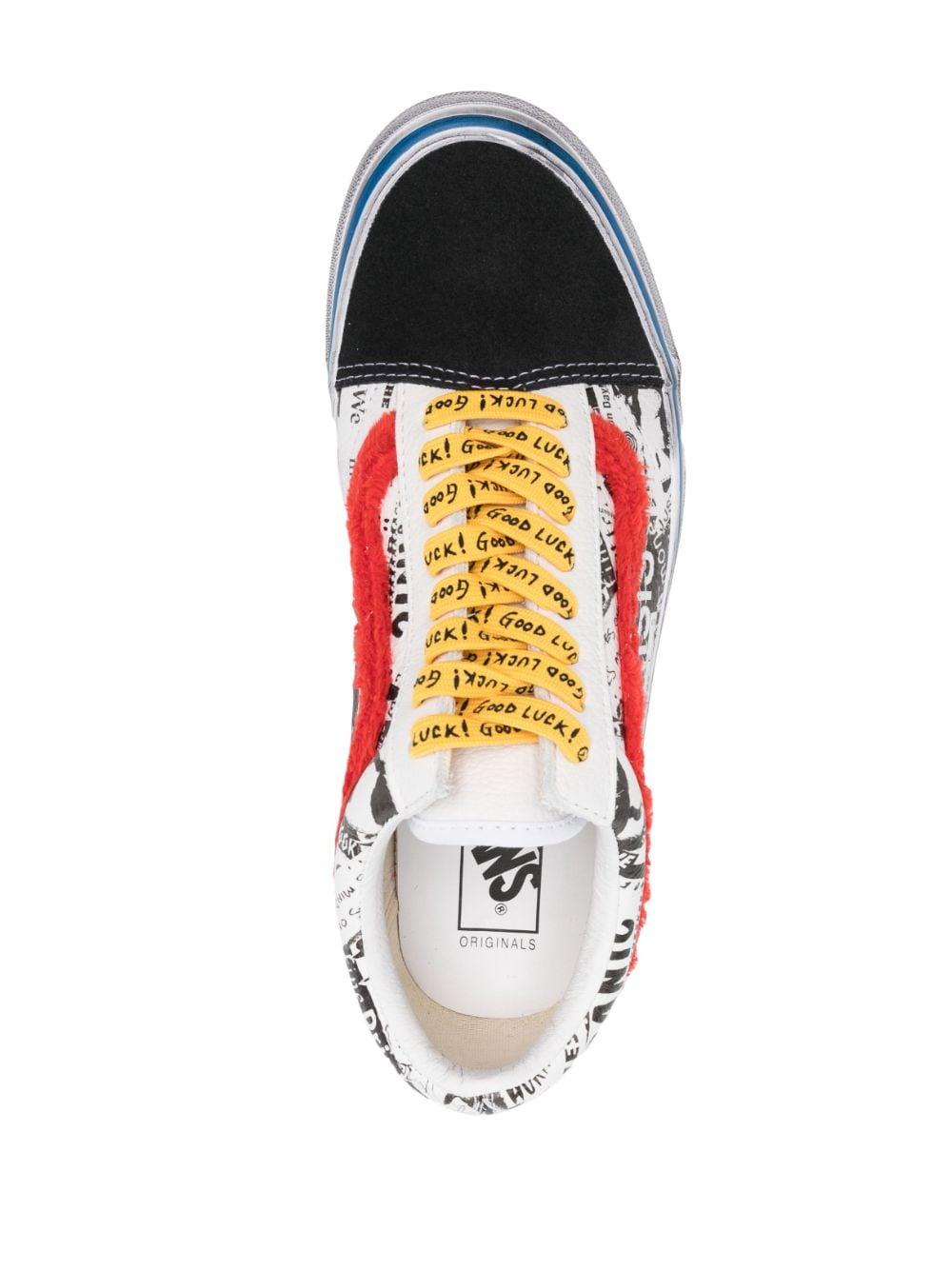 Vans X Gallery Dept. Og Old Skool Lx Sneakers in Red | Lyst