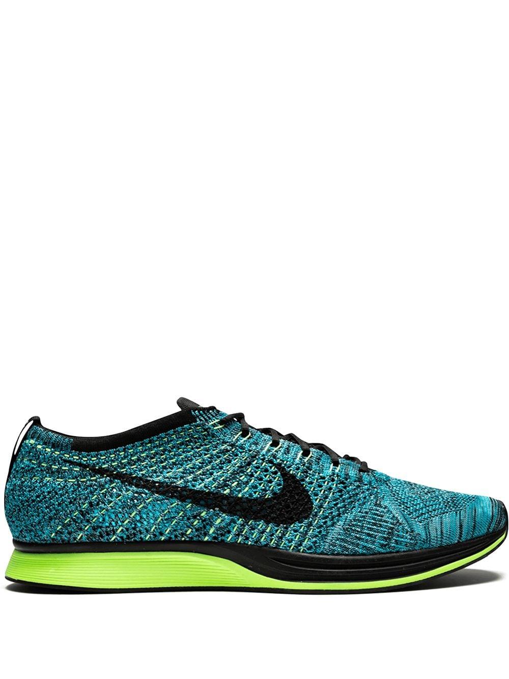 Nike Flyknit Racer 'blue Lagoon' Shoes for Men - Save 6% | Lyst