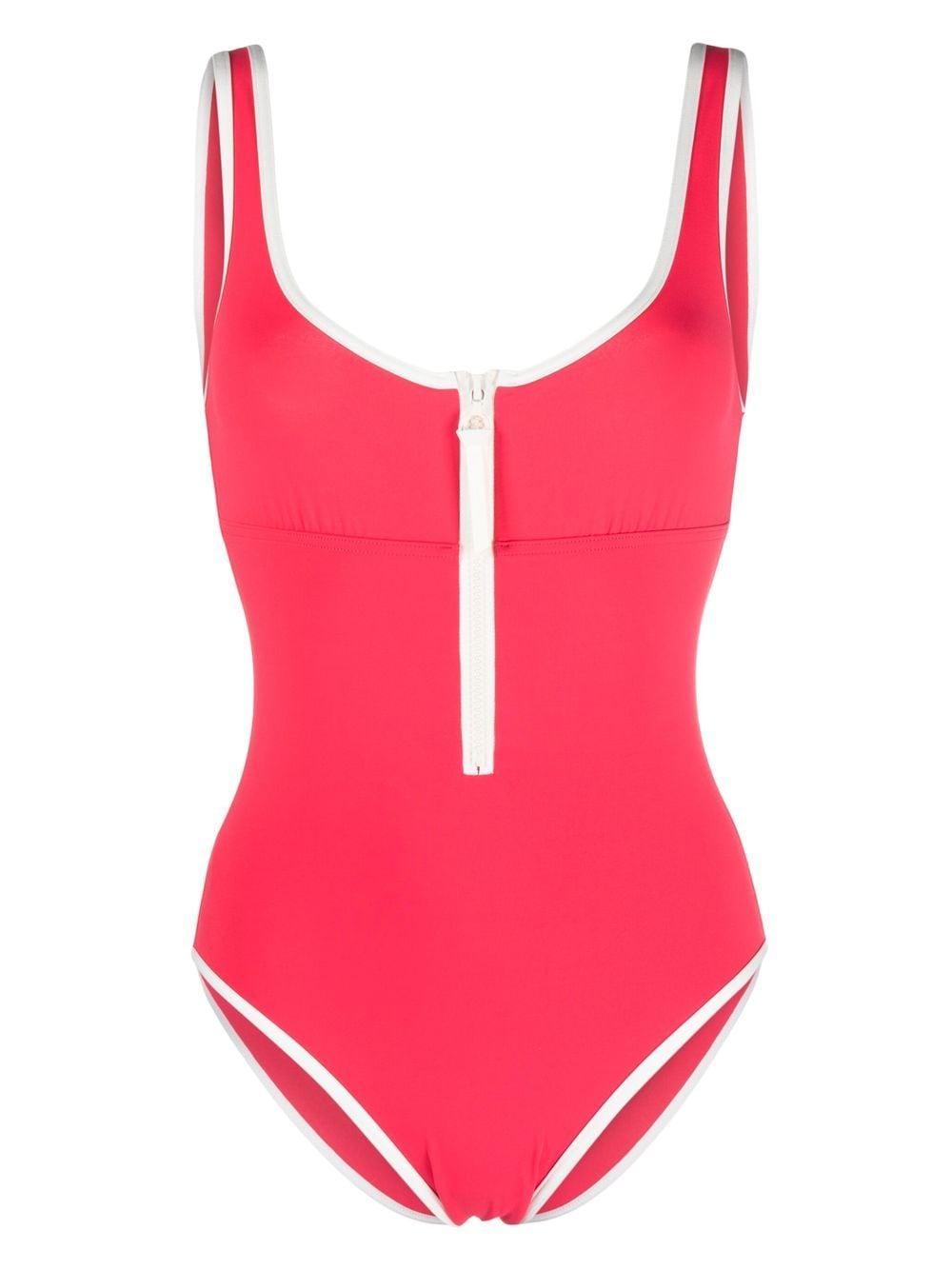 Eres Chrono Zipfront Swimsuit in Pink Lyst