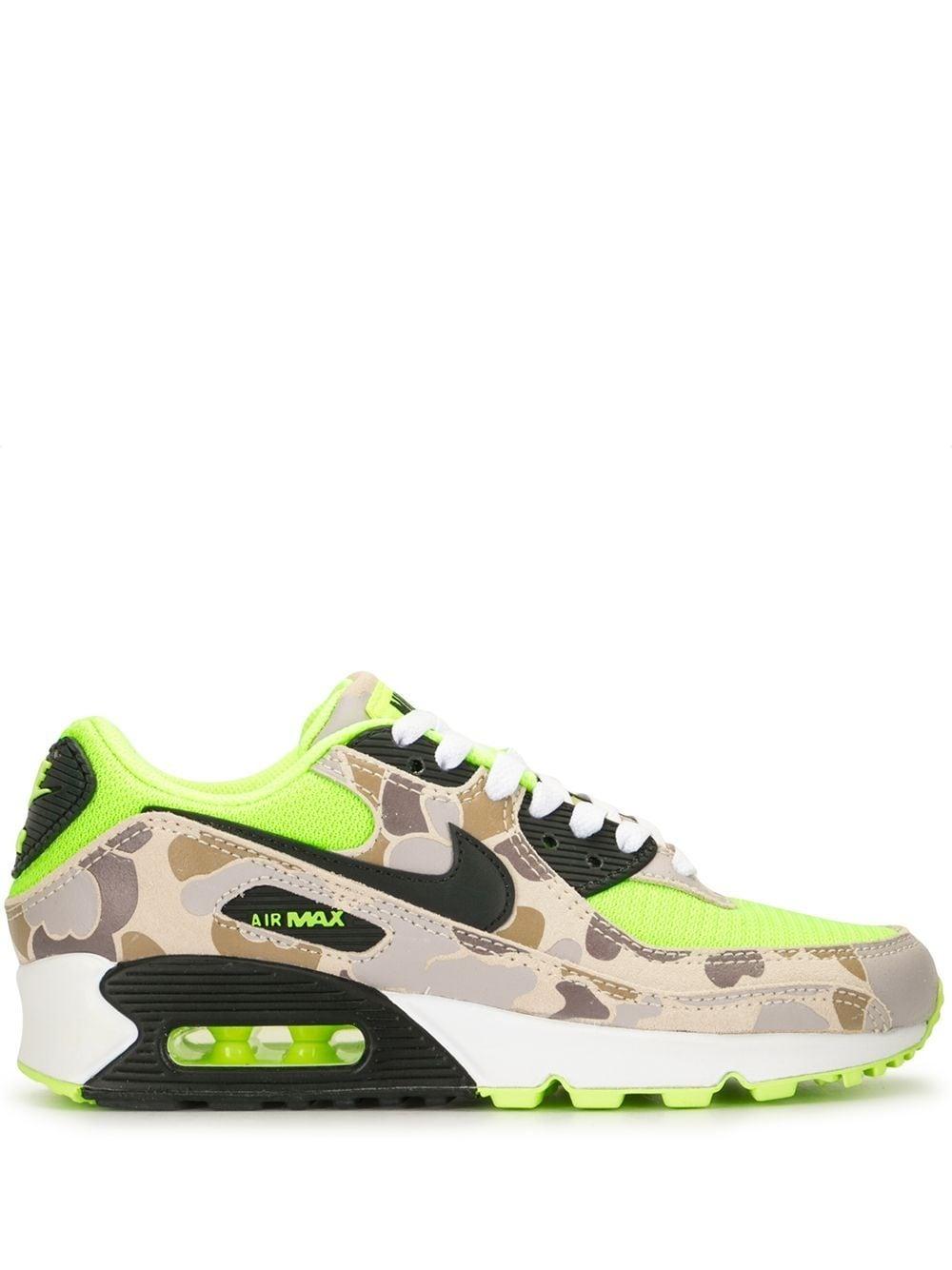 Nike Suede Air Max 90 "volt Duck Camo" Sneakers in Green for Men | Lyst  Canada
