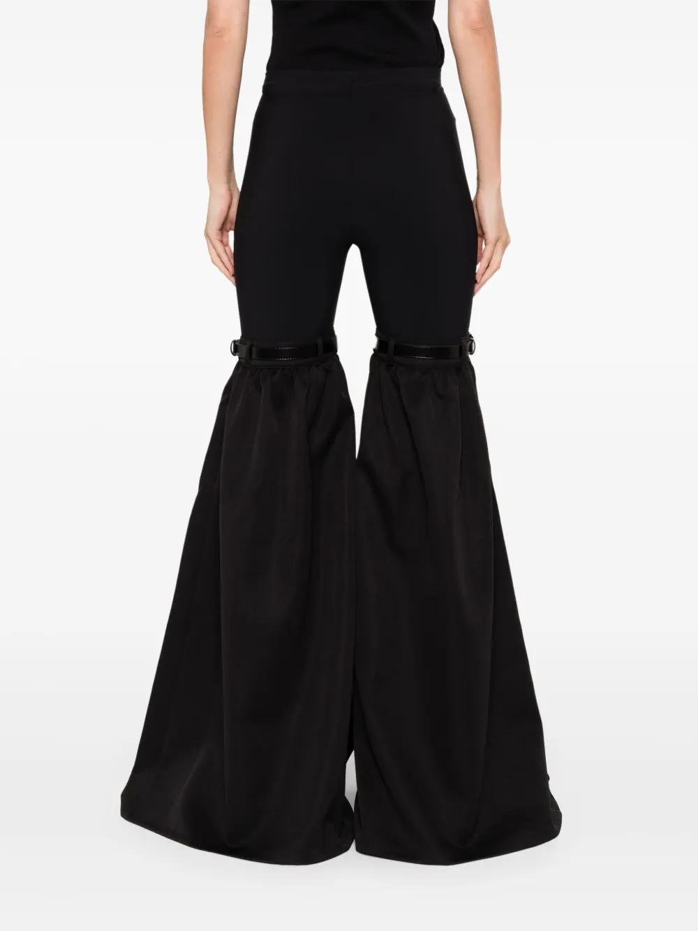 パンツ COPERNI 'Hybrid Tailored Flare' pants Black Hybrid Flare Denim Trousers – Coperni