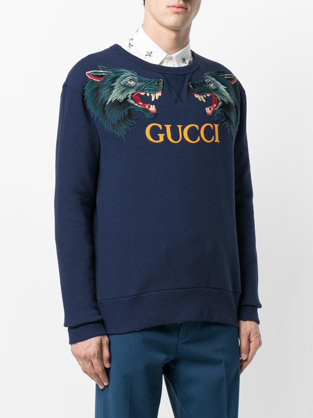 Gucci Wolf Sweatshirt Hotsell, 59% OFF | ilikepinga.com