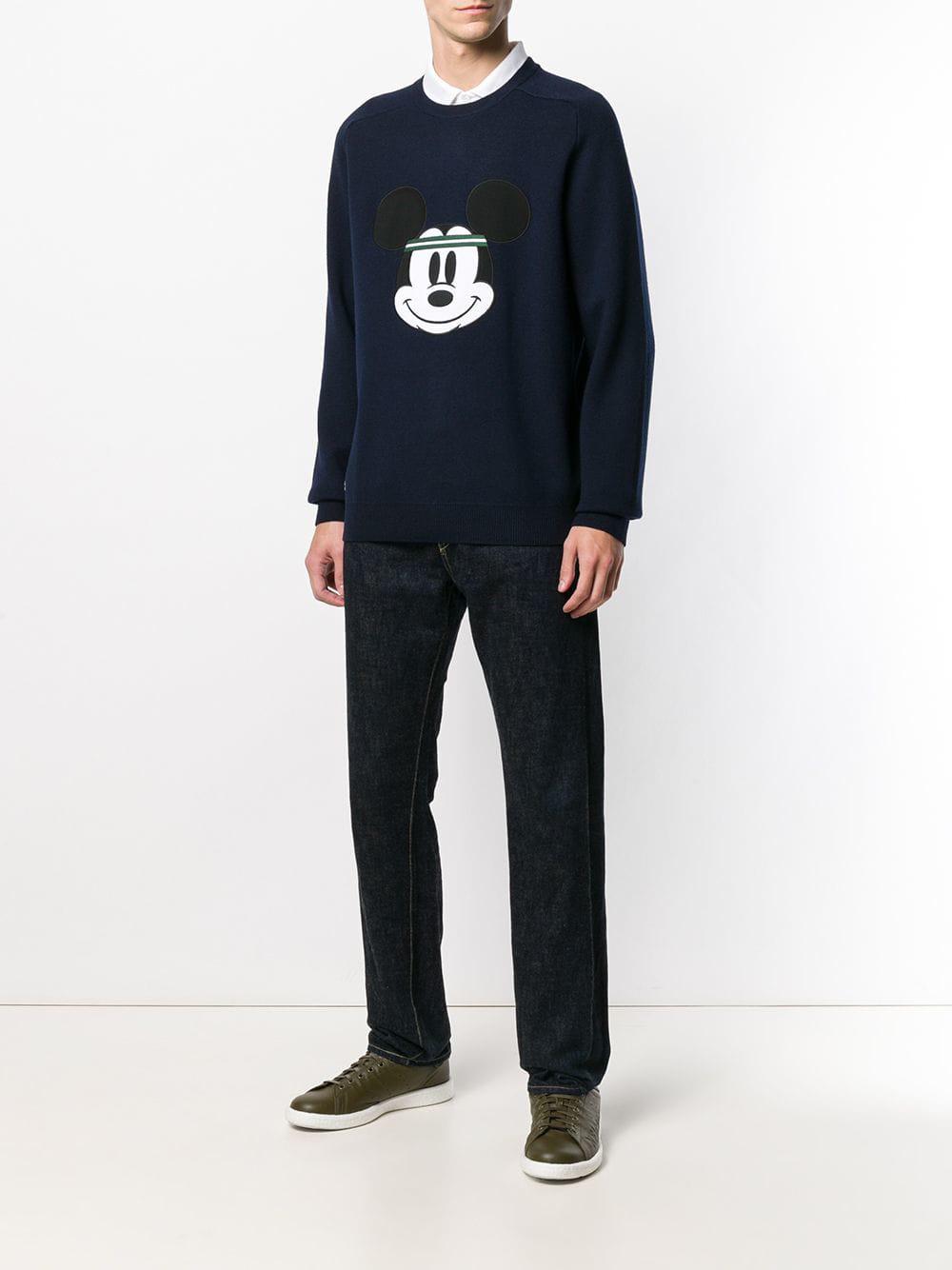 Pull Mikey Mouse Lacoste pour homme en coloris Bleu | Lyst