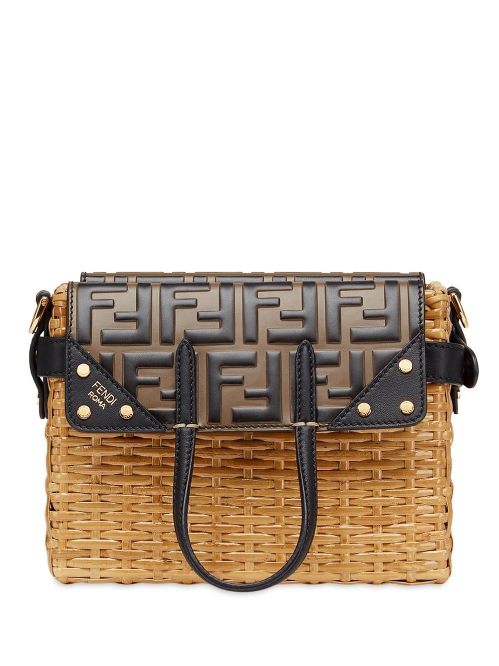 fendi wicker bag