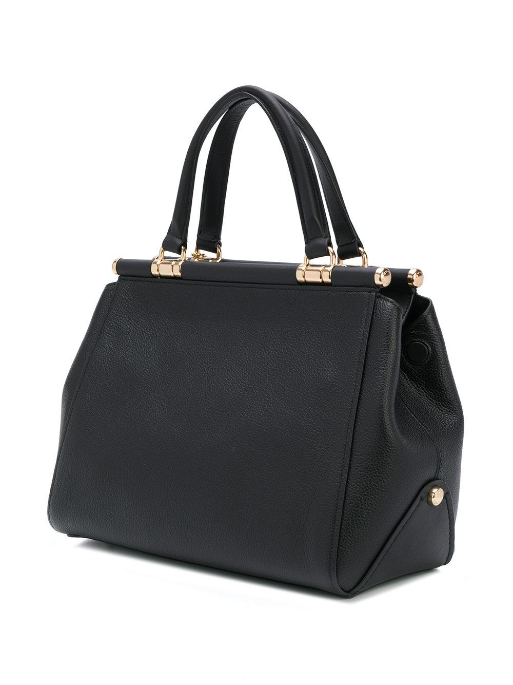 COACH Leather Grace Shoulder Bag in Black - Lyst