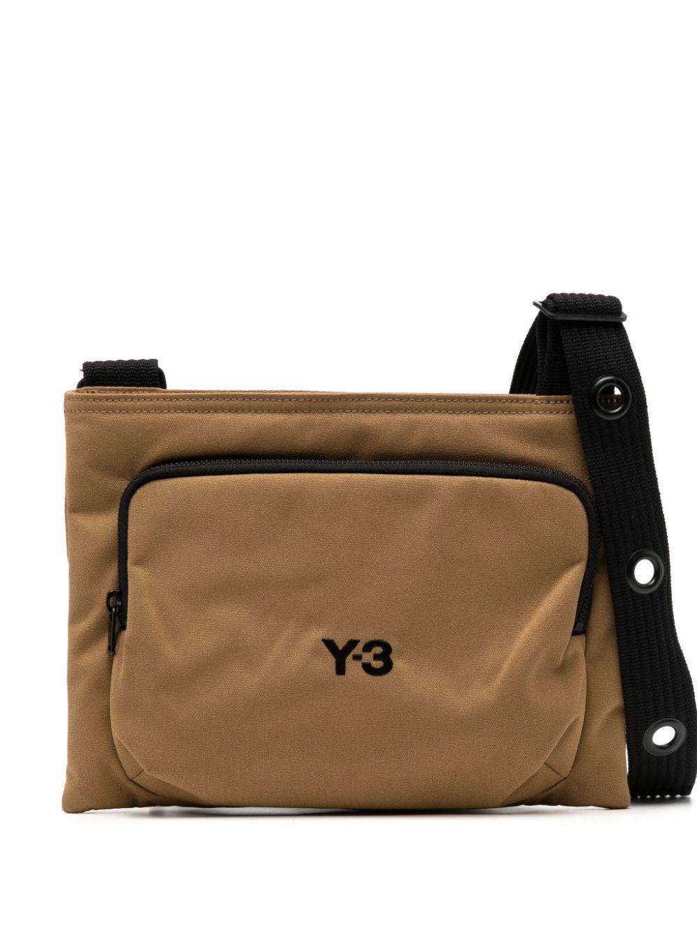 【Y-3】Y-3 N SACOCHE Y-3 Black Nylon Sacoche Bag Y-3