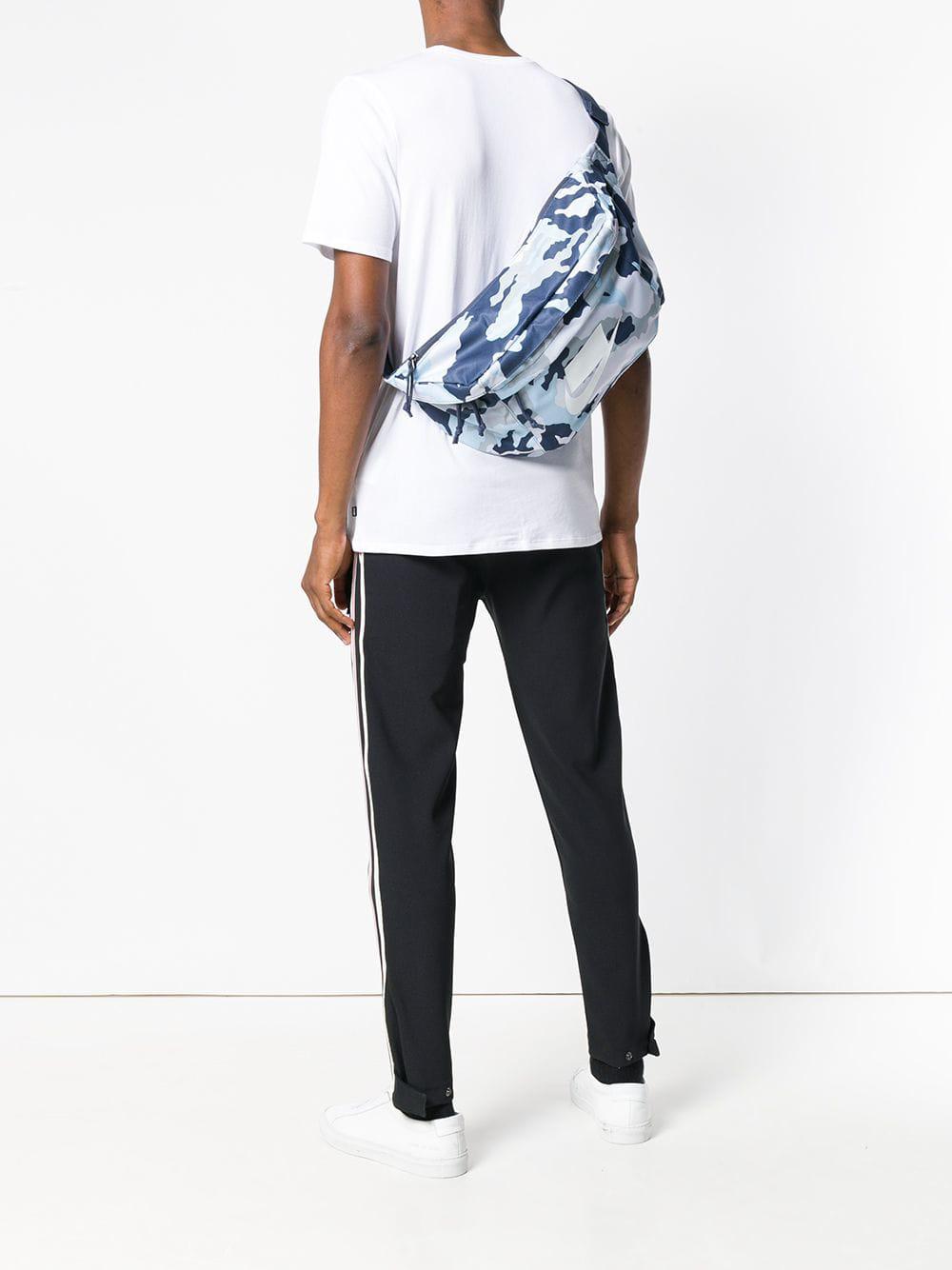 nike sportswear tech printed hip pack