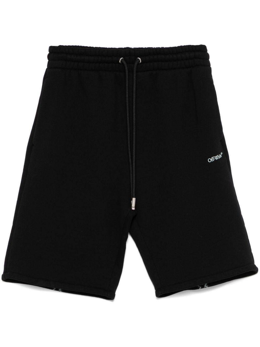 Off white black shorts hotsell