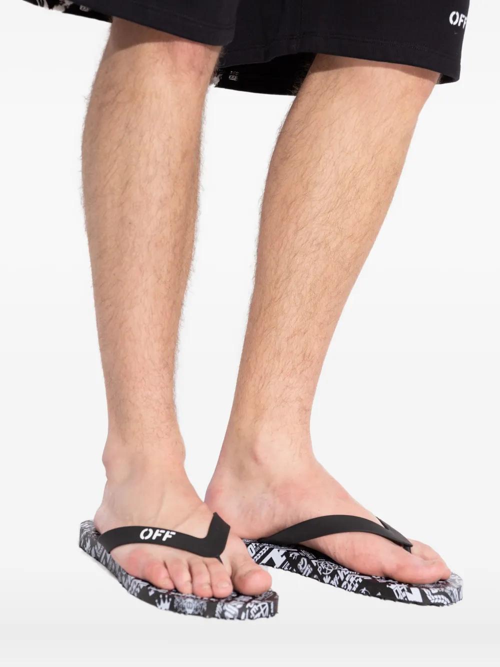 メンズ Off-White c/o Virgil Abloh サンダル、スライド、ビーチ