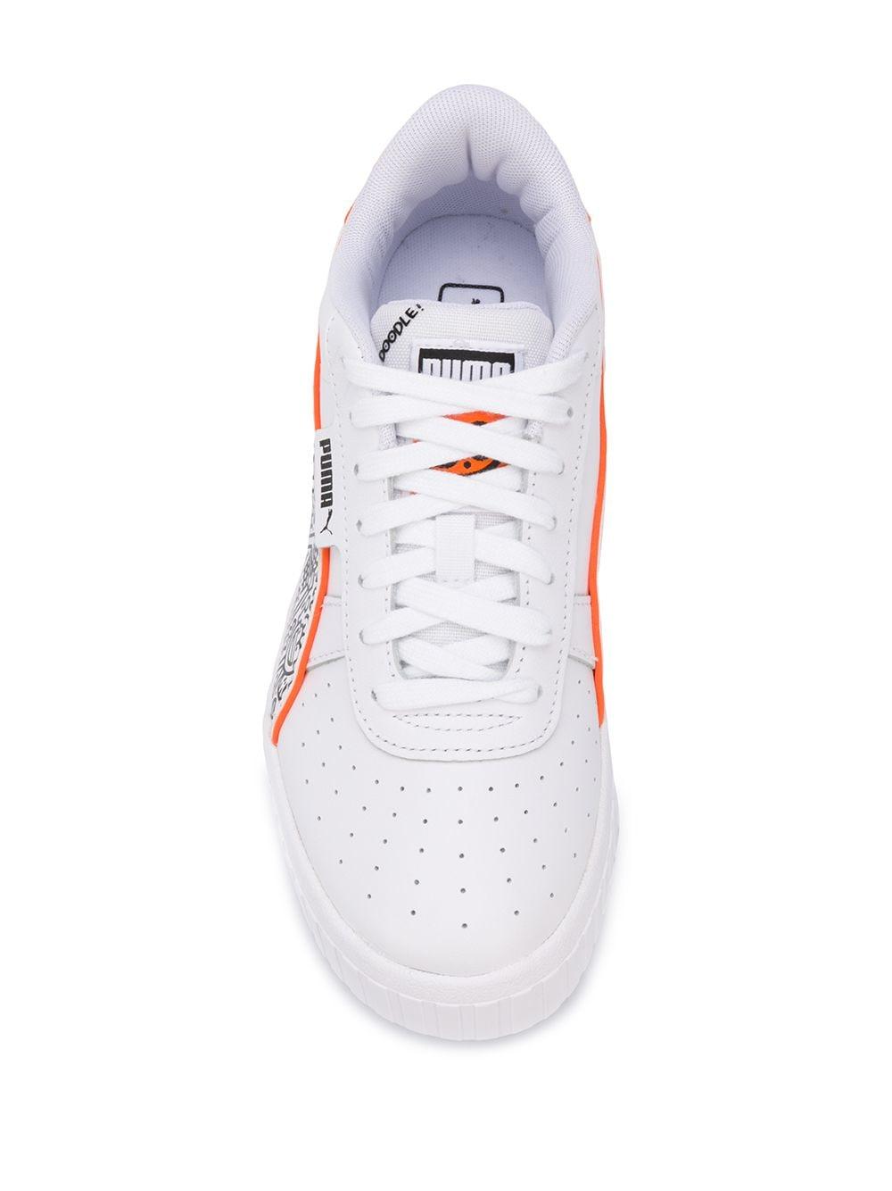 puma x mr doodle cali wedge women's trainers
