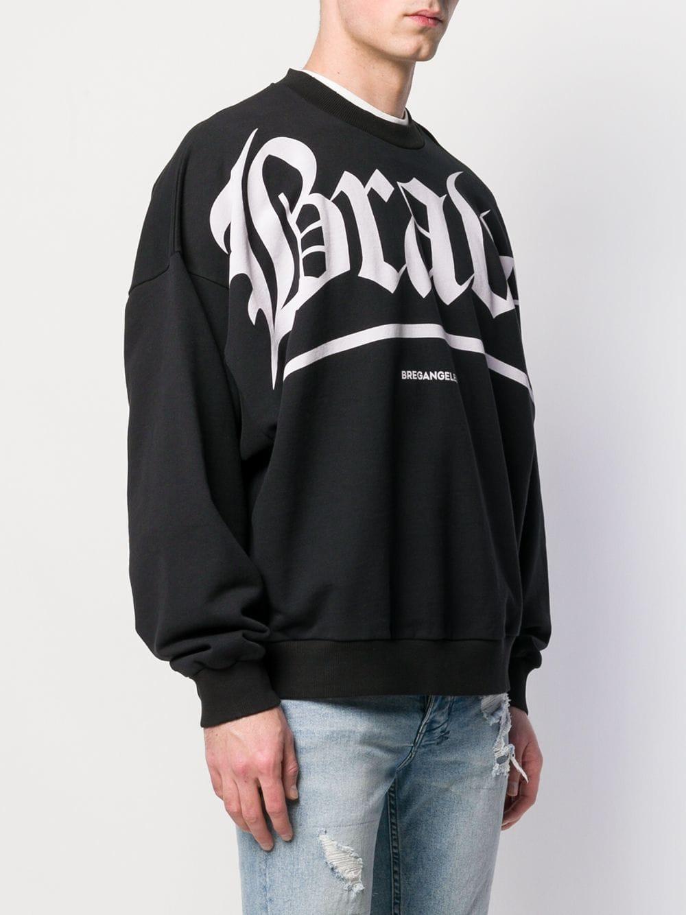 DIESEL 'brave' Sweatshirt in Black for Men | Lyst