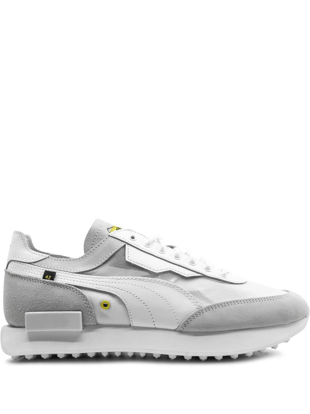 PUMA Lace X Chinatown Market Future Rider Sneakers in Grey (Gray 