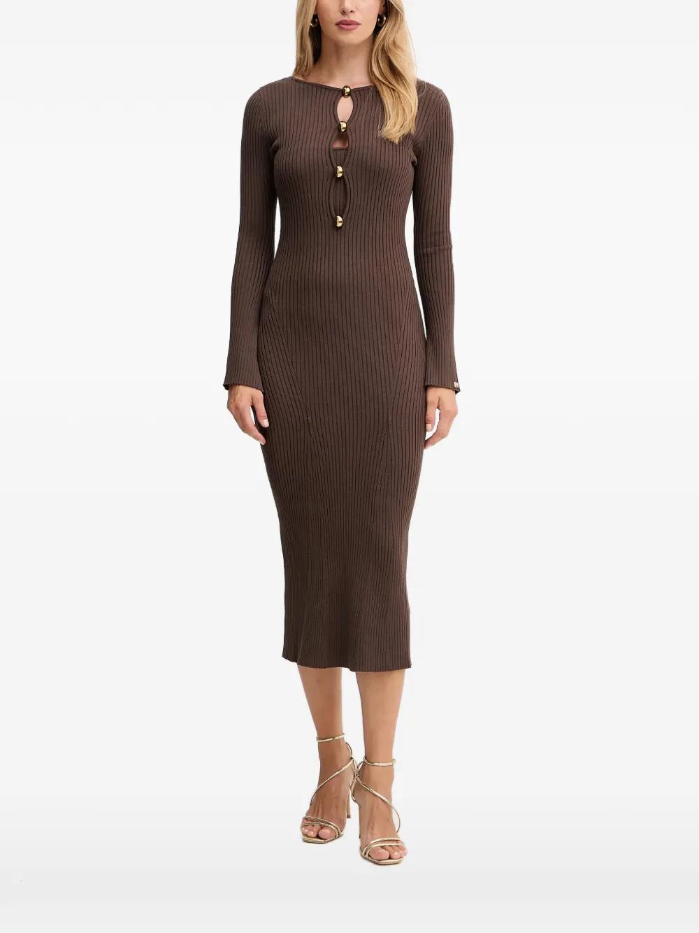 silentium mini dress in chocolate brown lace Leely Women Sparkly Brown Tulle Long Wedding Guest Dress Pleated Sequins A  Line One Shoulder Wedding Party Dress  leelyuk