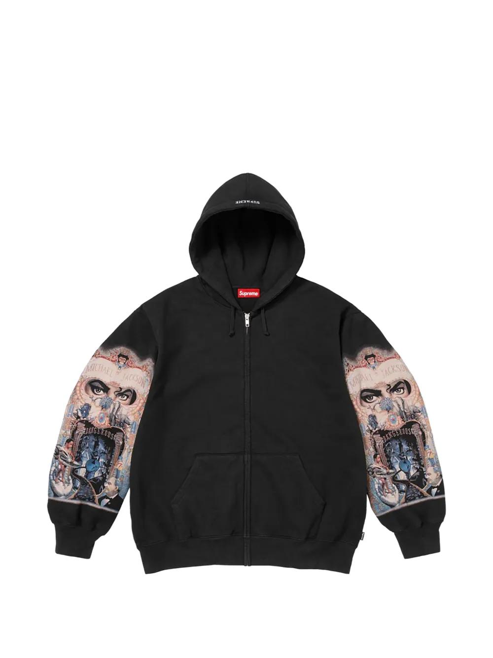supreme Jacqurd Logos 極美品　サコンジ Supreme X Michael Jackson Grapic-Print Hoodie in Black for Men | Lyst