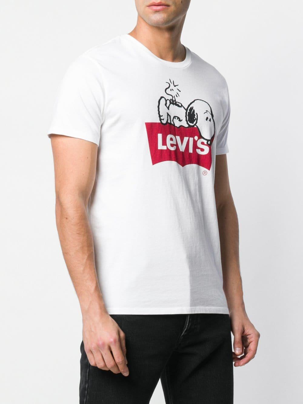 t shirt levis snoopy