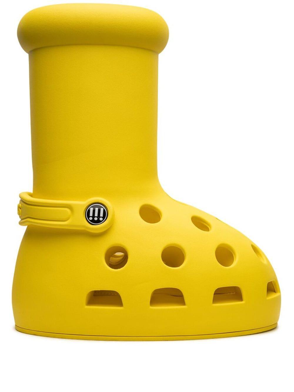 MSCHF X Crocs Big "yellow" Boots for Men | Lyst