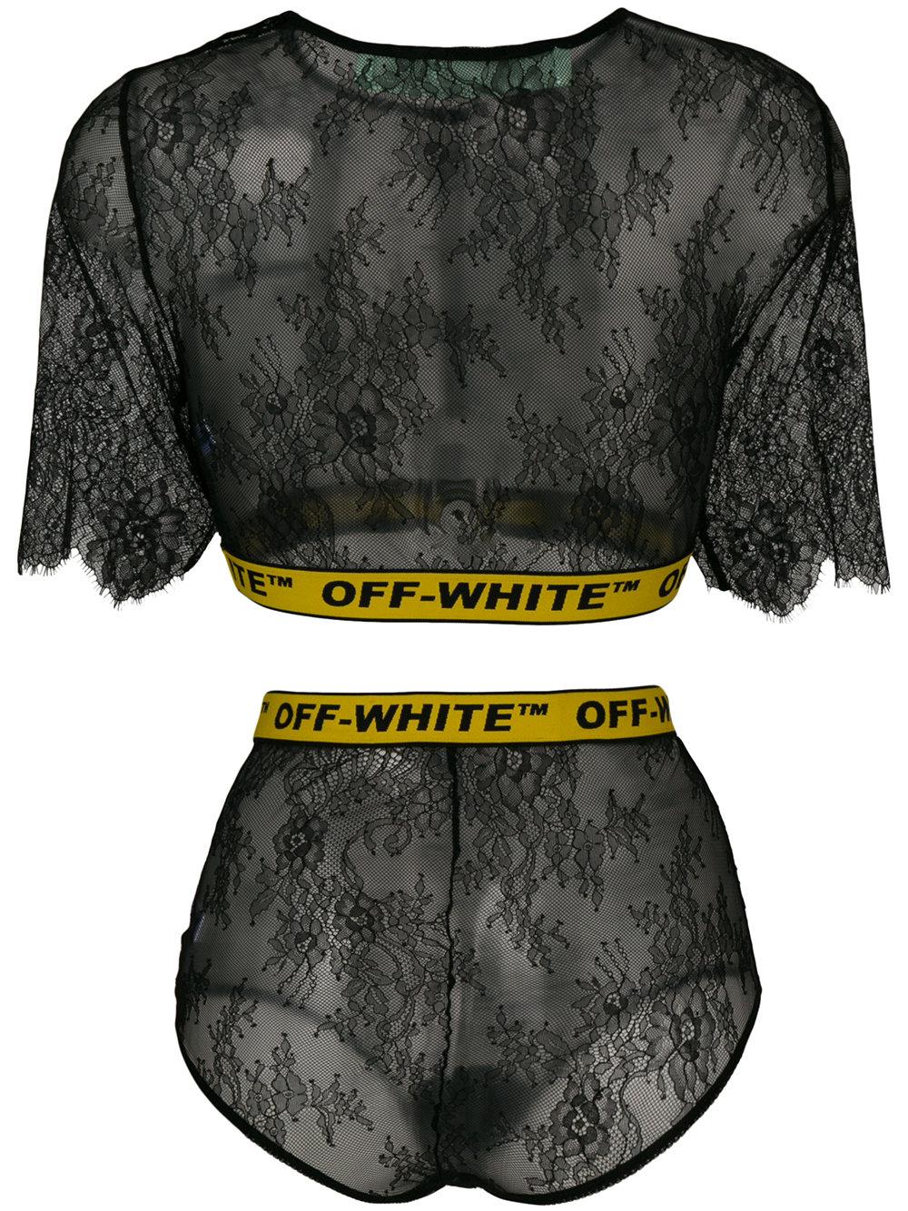 Off white 2 piece set womens Clearance
