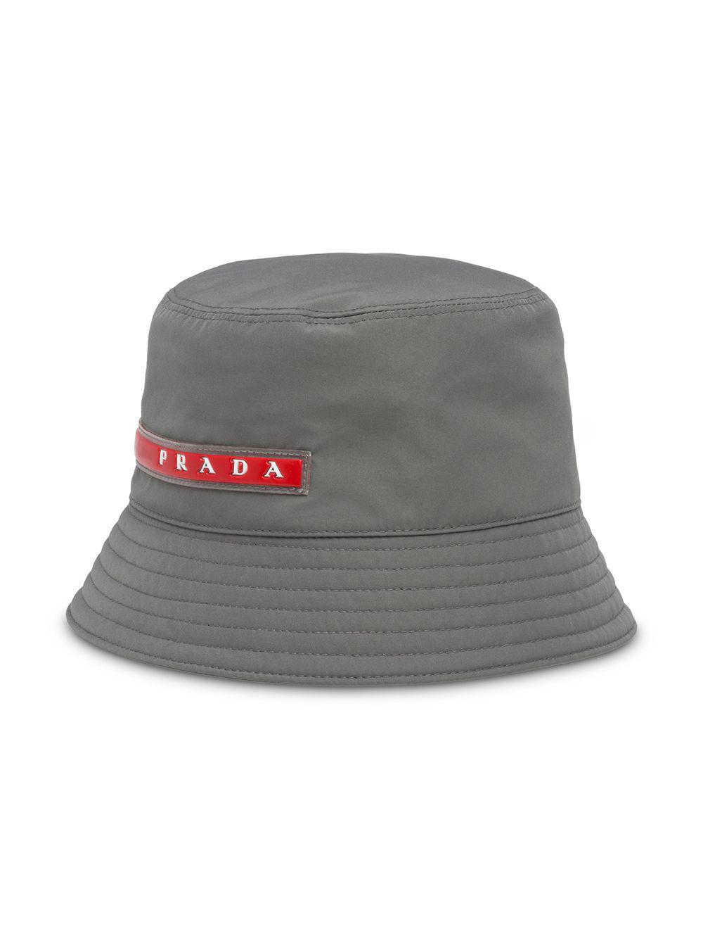 prada technical hat