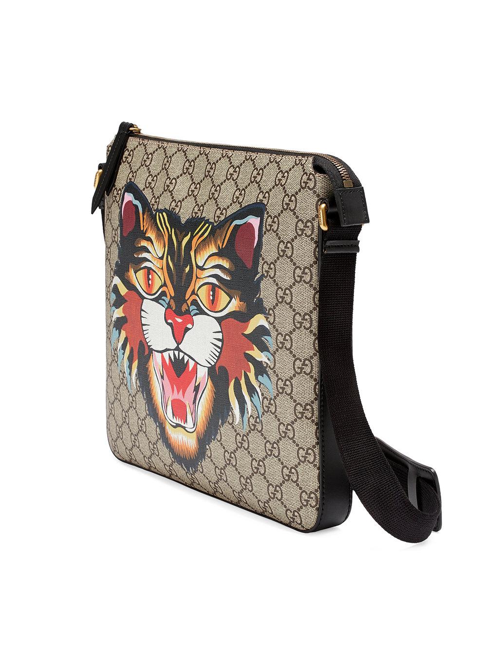 Sacoche Angry Cat Gucci | Lyst