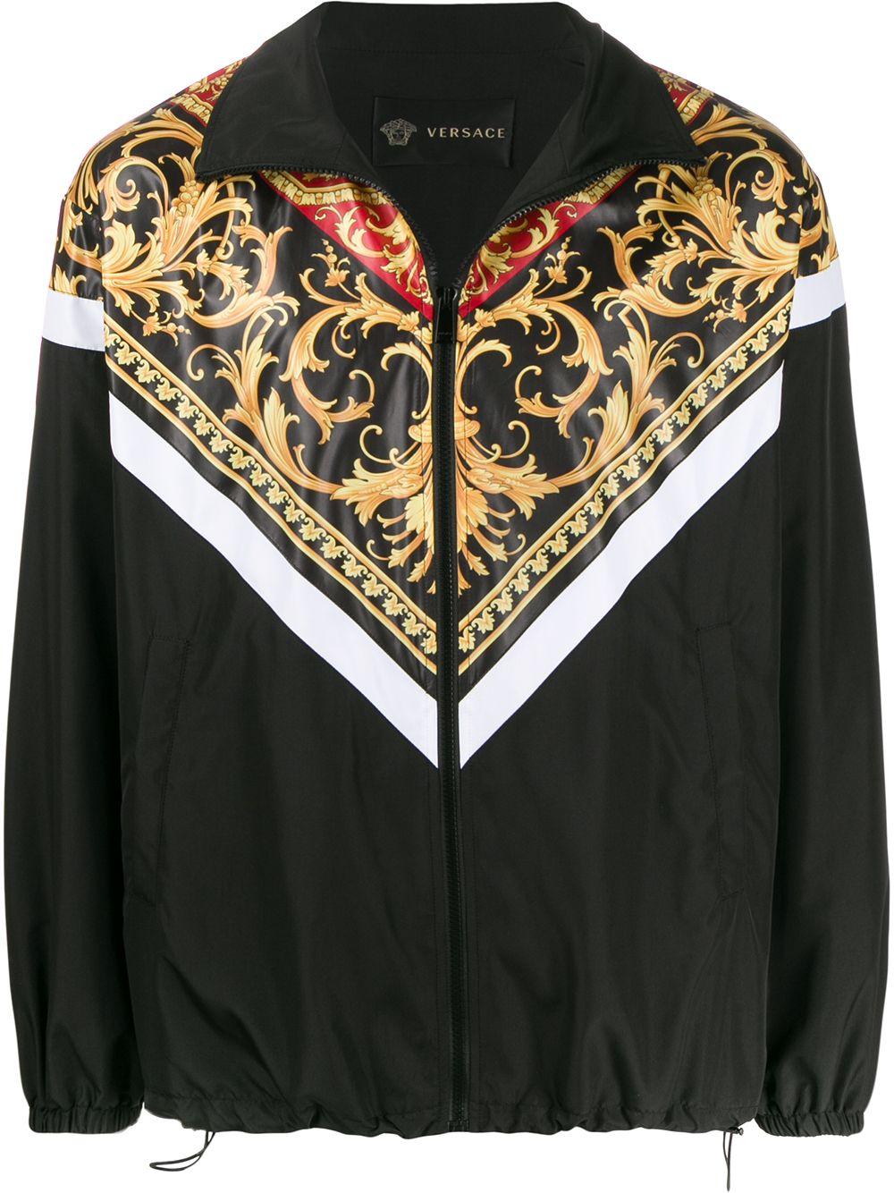 Versace Jacke mit Barock-Print in Schwarz für Herren - Lyst