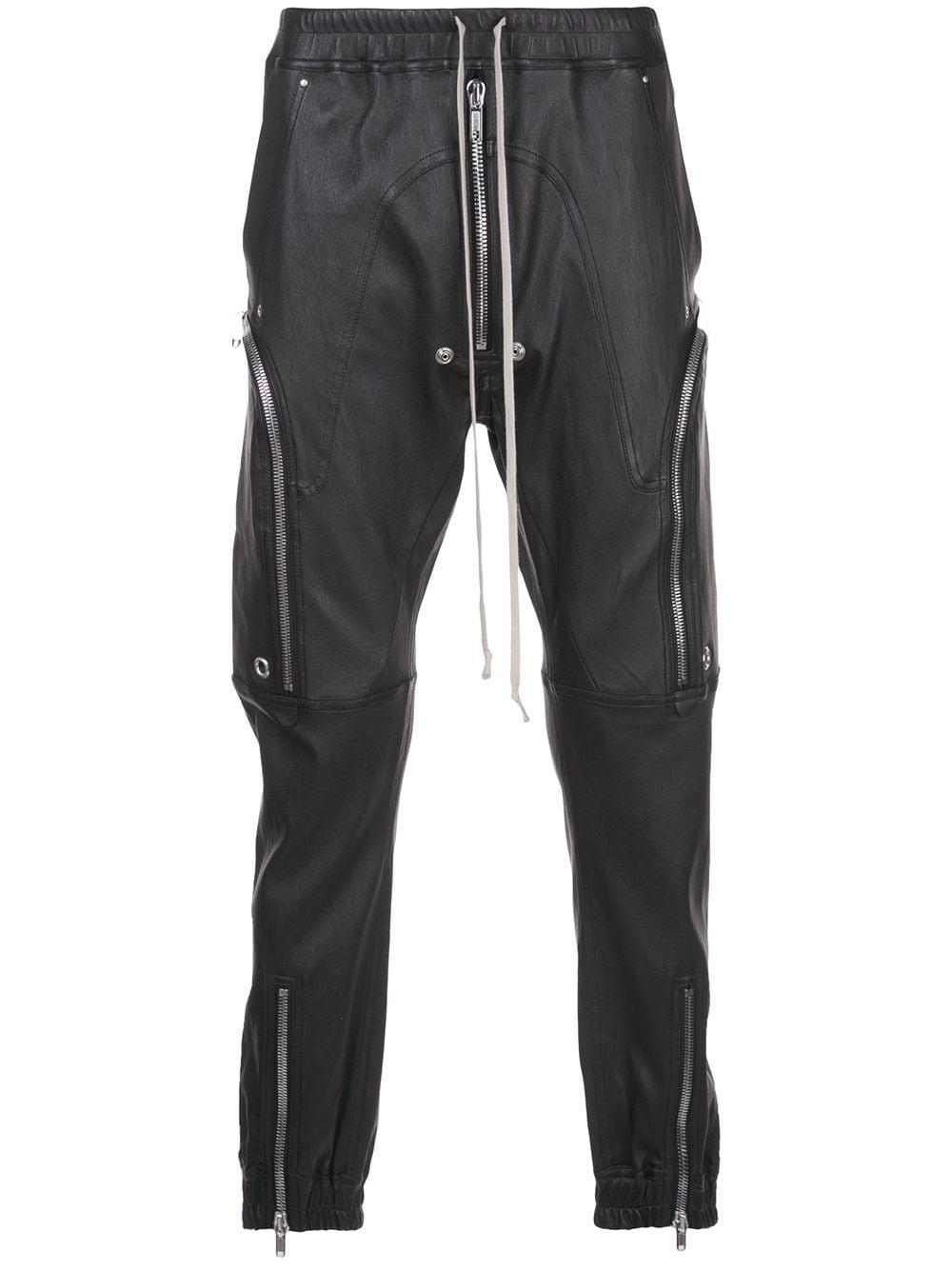 Rick Owens Tecuatl Bauhaus Cargo Trousers in Black for Men | Lyst