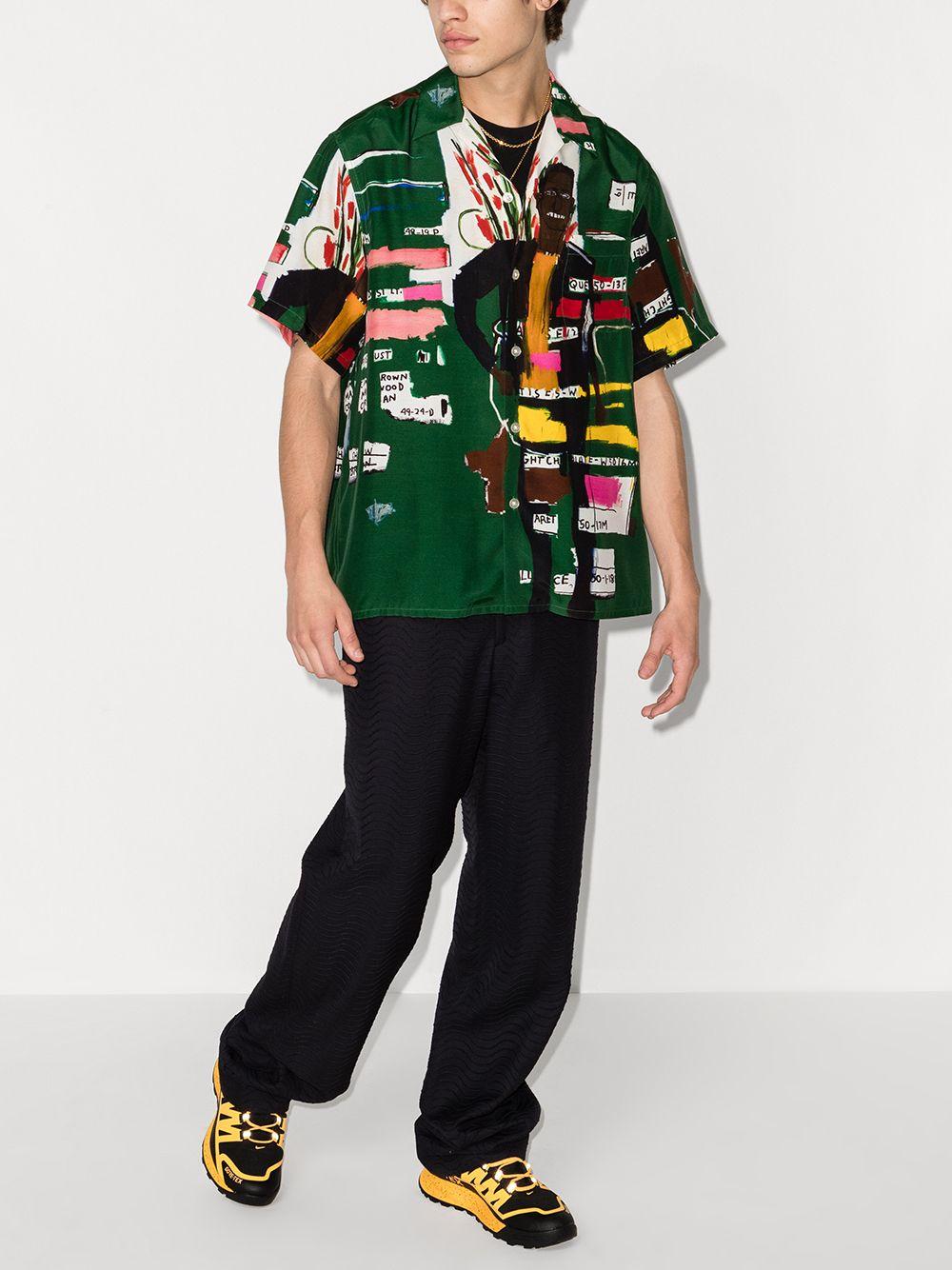 みです WACKO MARIA BASQUIAT/S/S HAWAIIAN SHIRT サイズ